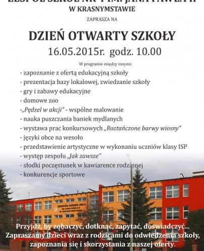Zapraszamy na dzień otwarty
